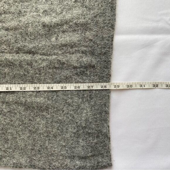 Equipment Rumor Gray Alpaca Blend Turtleneck Sweater Size Small - Picture 11 of 12